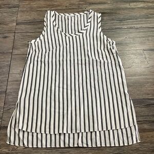 Brunello Cucinelli 100% Silk Sleeveless Top Womens Sz M